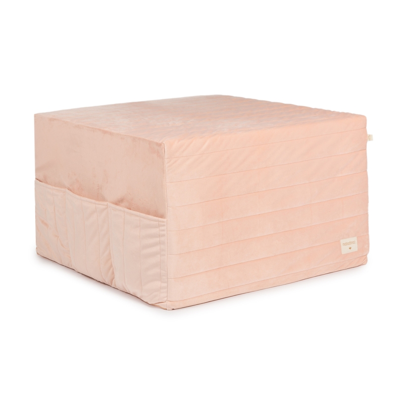 Faltmatratze &#039;Sleepover&#039; aus Samt bloom pink