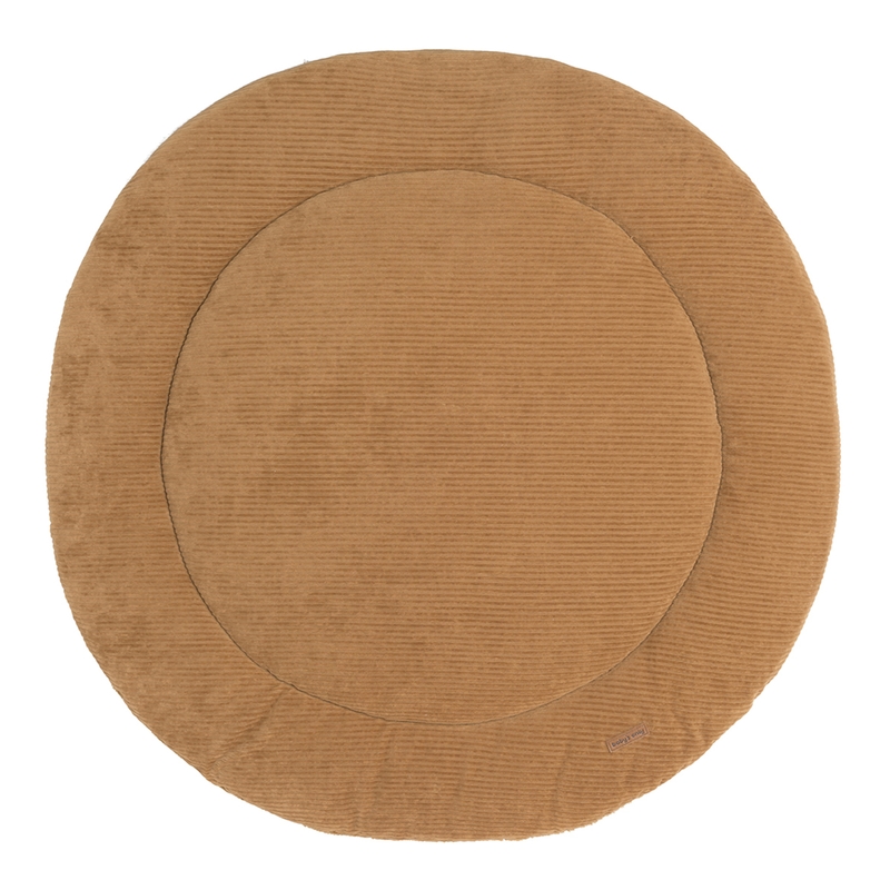 Krabbeldecke Baby &#039;Sense&#039; Samt karamell 90cm