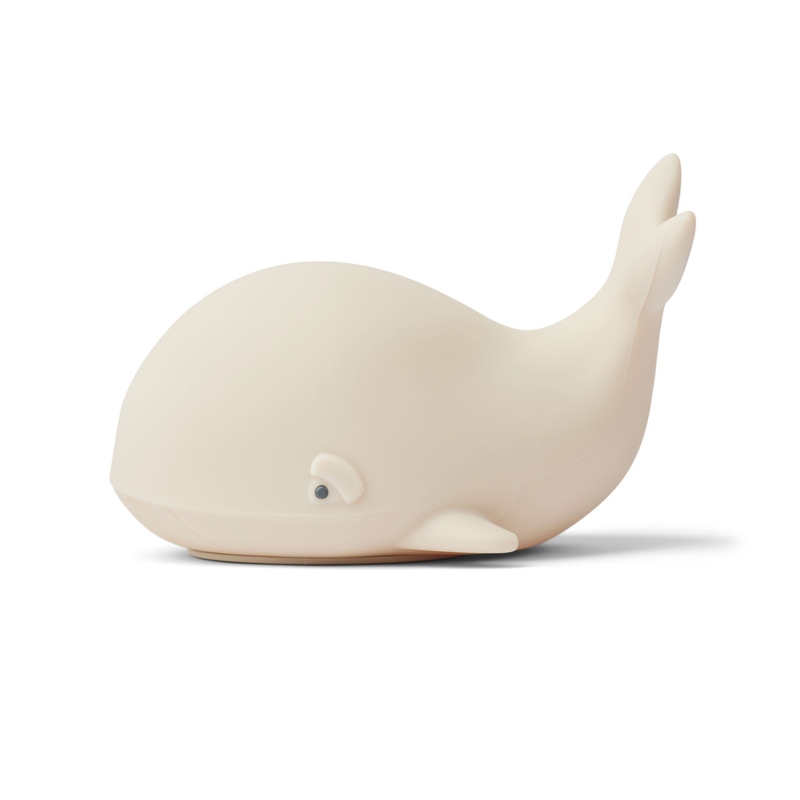 Nachtlicht &#039;Wal&#039; creme 16cm aufladbar