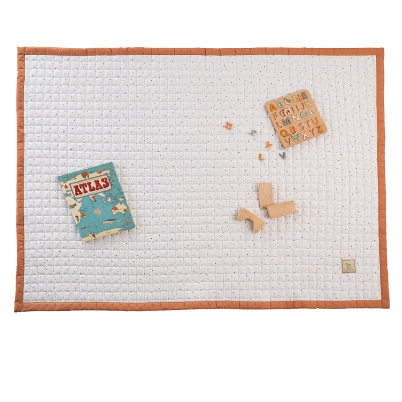 XL Spielmatte &#039;Punkte&#039; karamell 150x200cm
