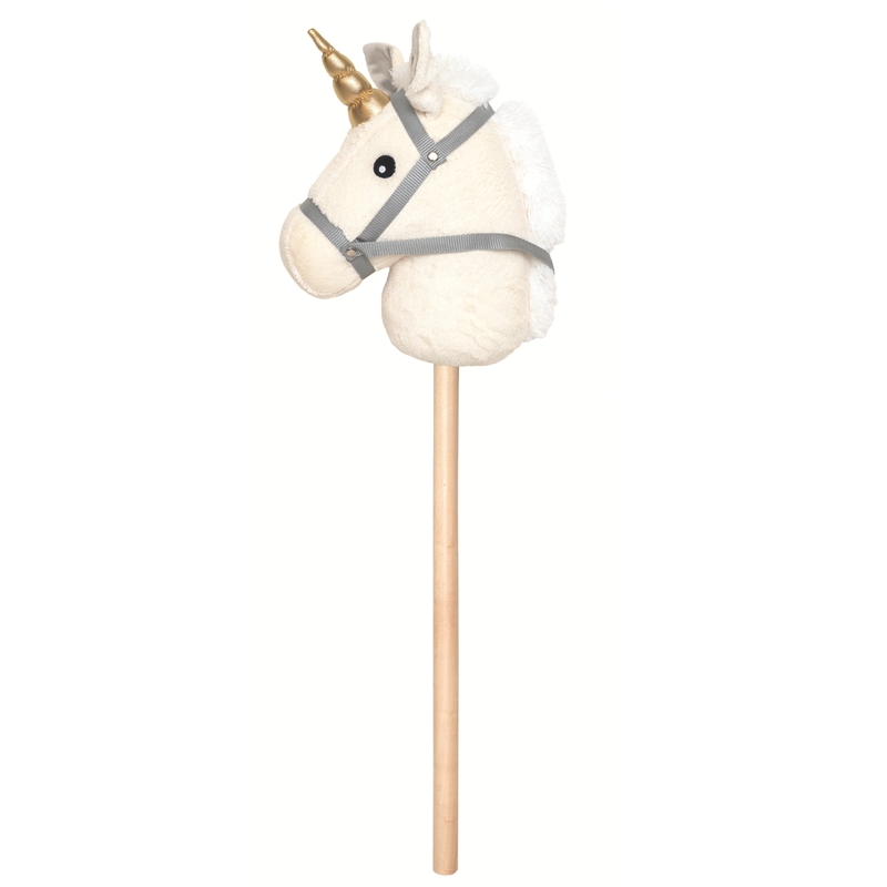Steckenpferd 'Einhorn' creme 97cm ab 3 Jahren
