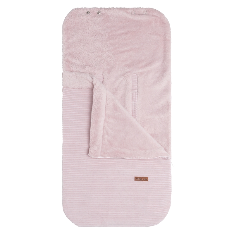 Fußsack für Babyschale &#039;Sense&#039; rosa