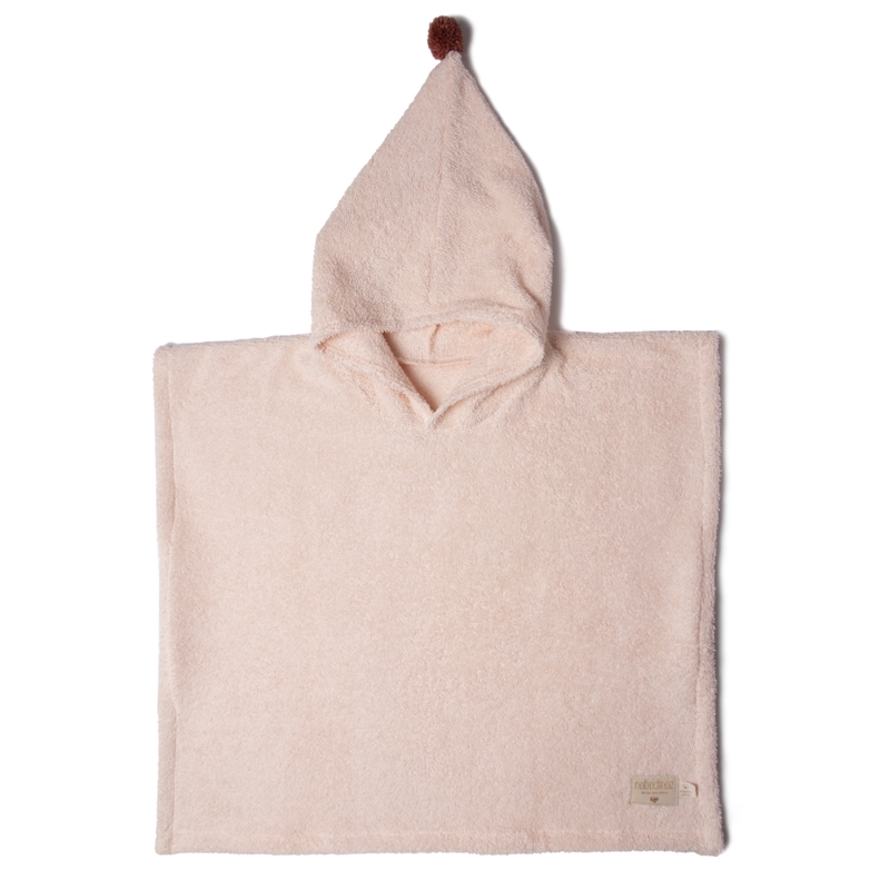 Badeponcho &#039;So Cute&#039; Frottee puderrosa