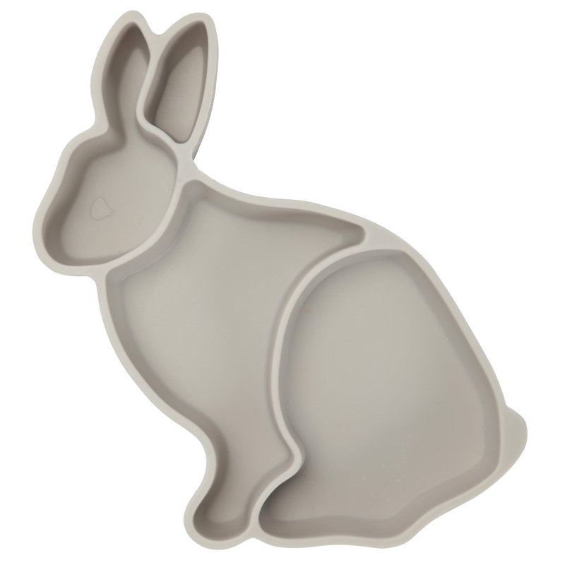 Menüteller &#039;Bunny&#039; Silikon warm grey