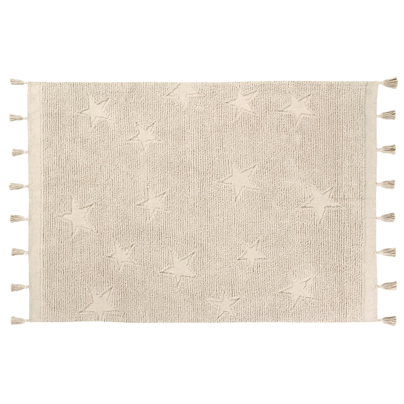 Teppich &#039;Hippy Stars&#039; creme 120x175cm