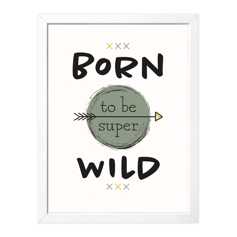 Poster &#039;Born To Be Wild&#039; 30x40cm