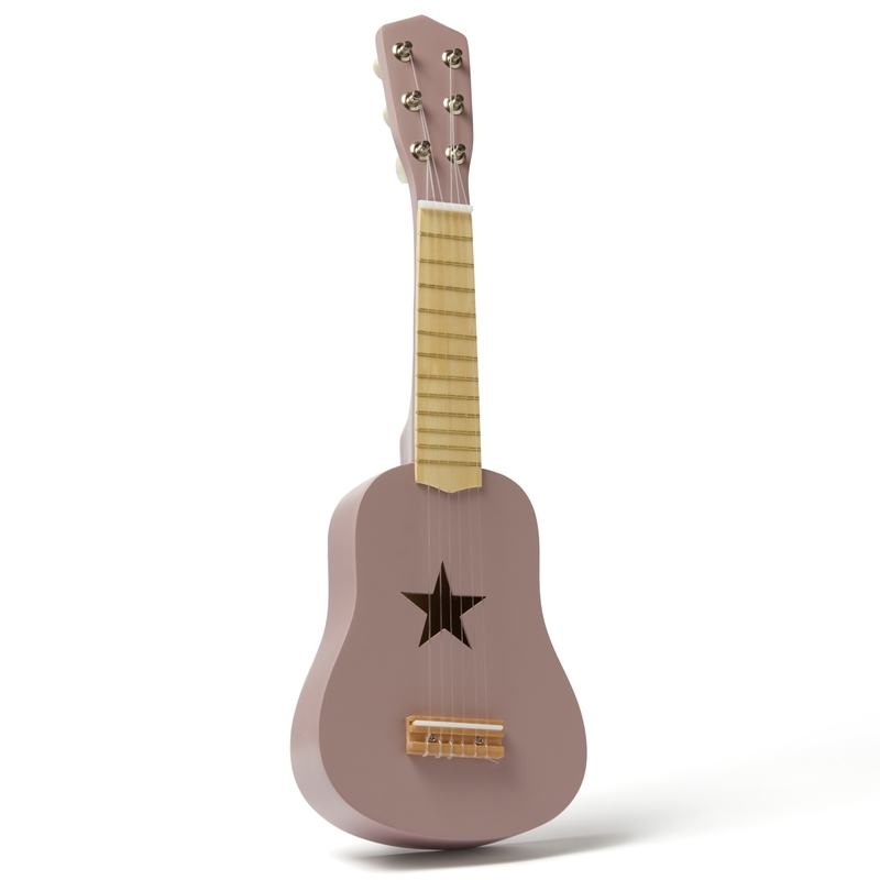 Kindergitarre aus Holz lila 53cm ab 3 Jahren