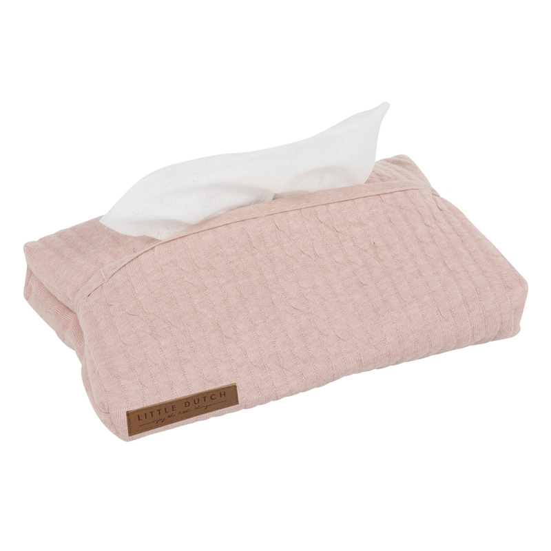 Feuchttücherbezug 'Pure' Jersey altrosa
