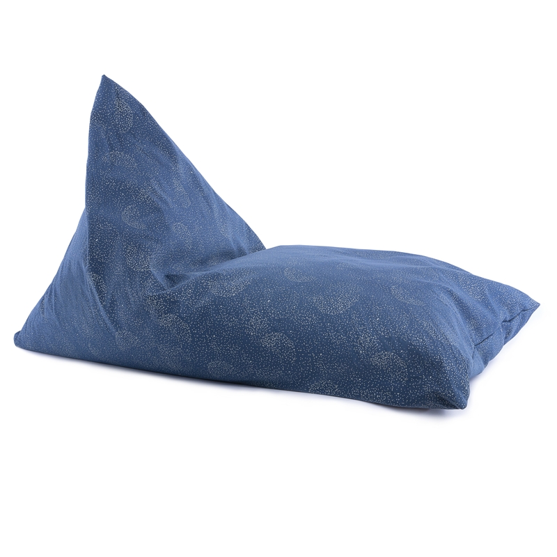 Sitzsack 'Gold Bubble' dunkelblau ca. 115cm