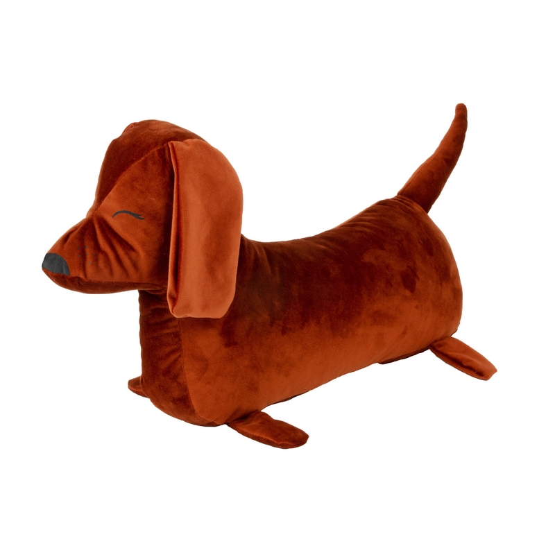 Bio Kissen &#039;Hund&#039; wild brown 55cm