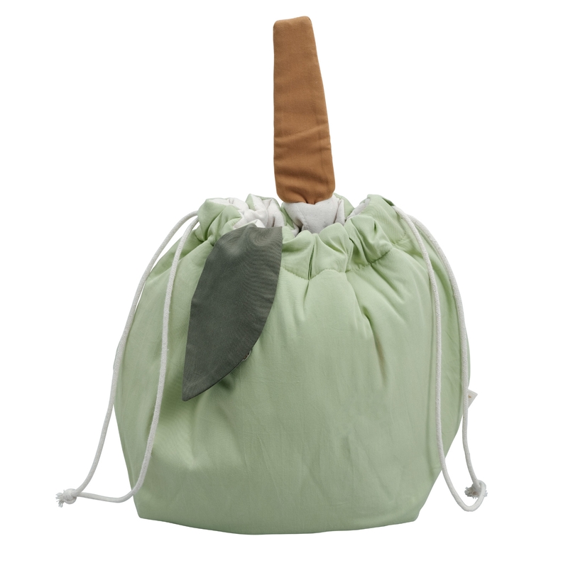 Aufbewahrungskorb 'Apfel' grün 28cm