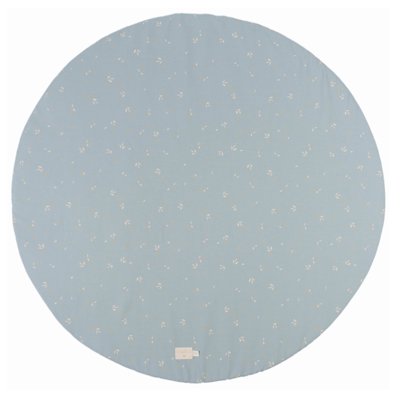 Spielmatte &#039;Willow&#039; soft blue rund 105cm