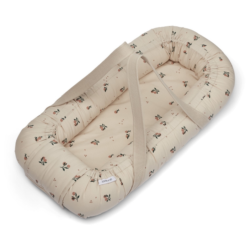 Bio-Babynest 'Peach' tragbar 32x76cm