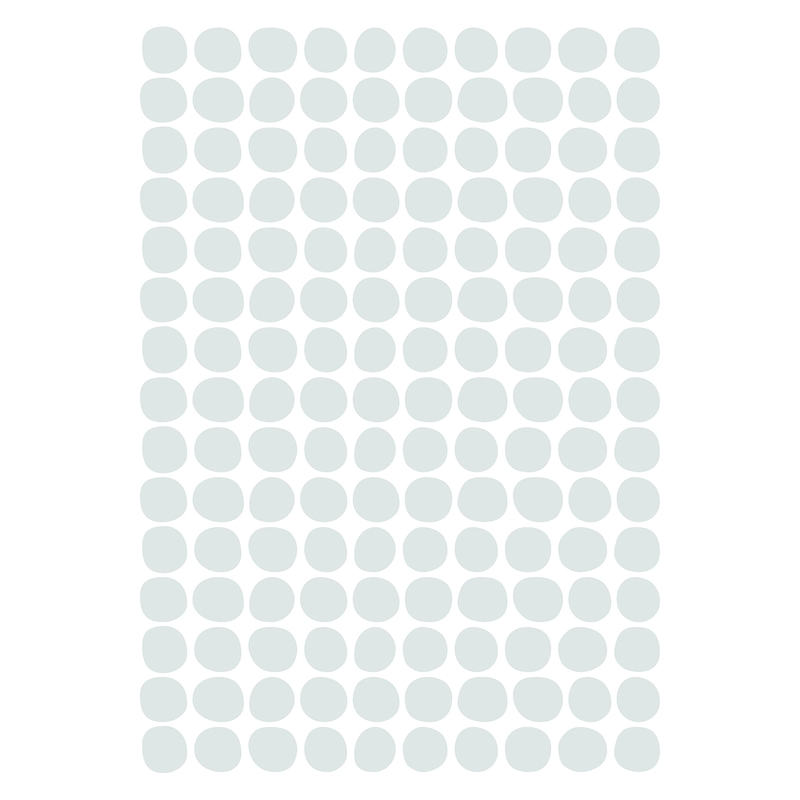 Wandsticker 'Basic Punkte' softmint 150-tlg.