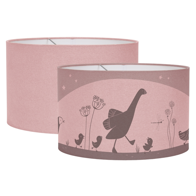 Silhouettenlampe 'Gans' rosa 30cm