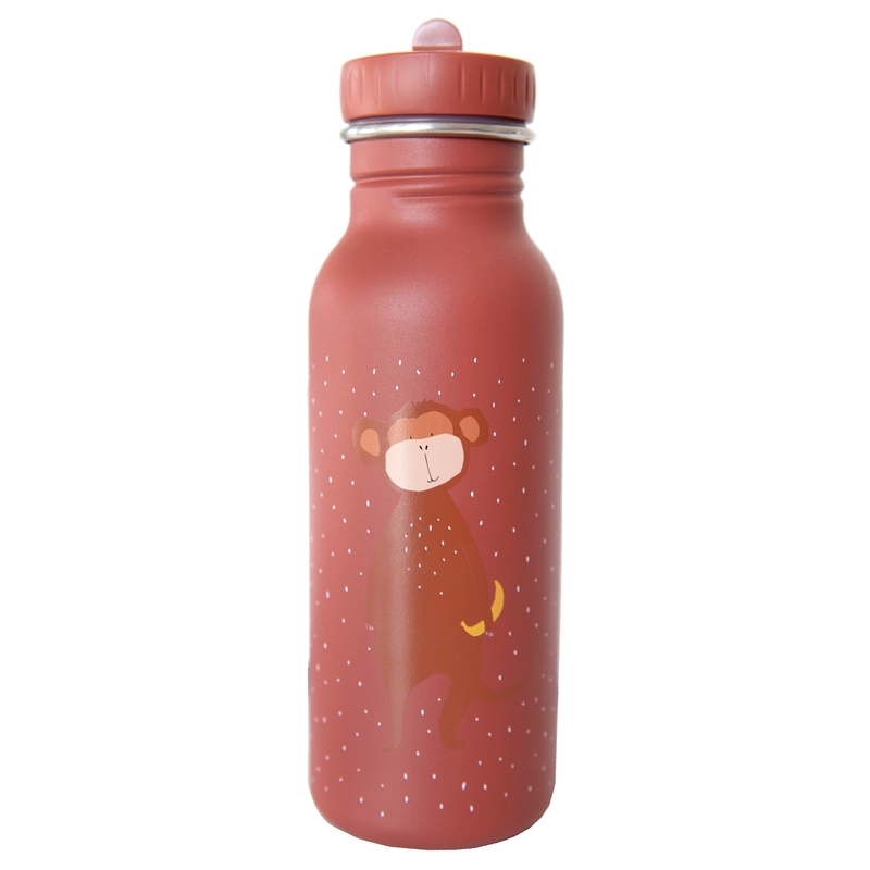 Trinkflasche 'Affe' Edelstahl rostrot 500ml