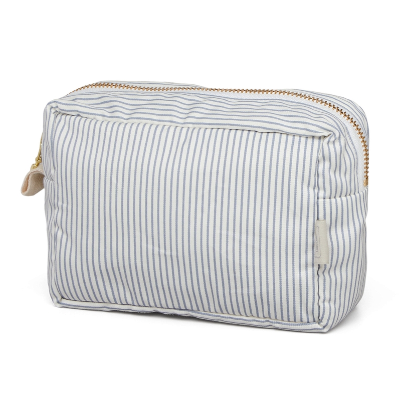 Kosmetikbeutel &#039;Classic Stripes&#039; blau 16 cm