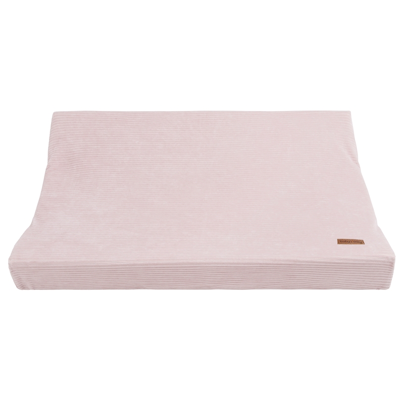 Wickelmuldenbezug &#039;Sense&#039; Samt rosa 45x70cm