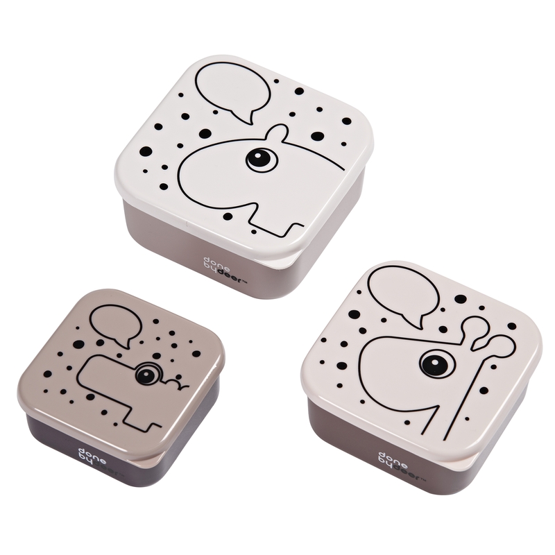 Brotdosen 'Contour' Tiere altrosa 3er Set