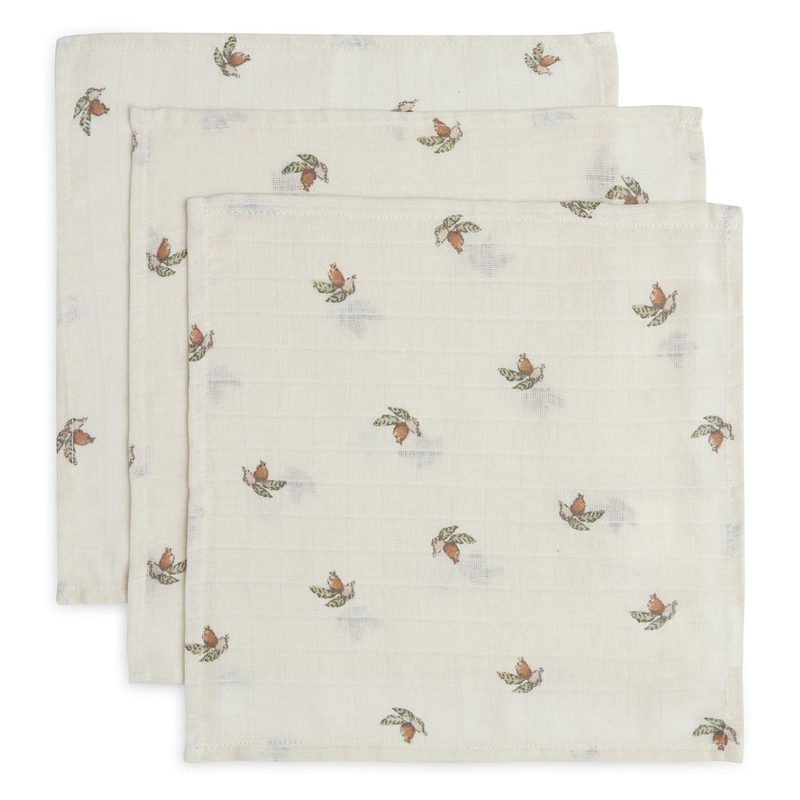 Spucktücher &#039;Rosehip&#039; 3er Set 31x31cm