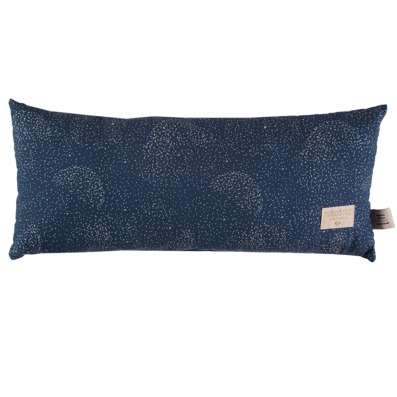Kissen 'Gold Bubble' dunkelblau ca. 22x52cm