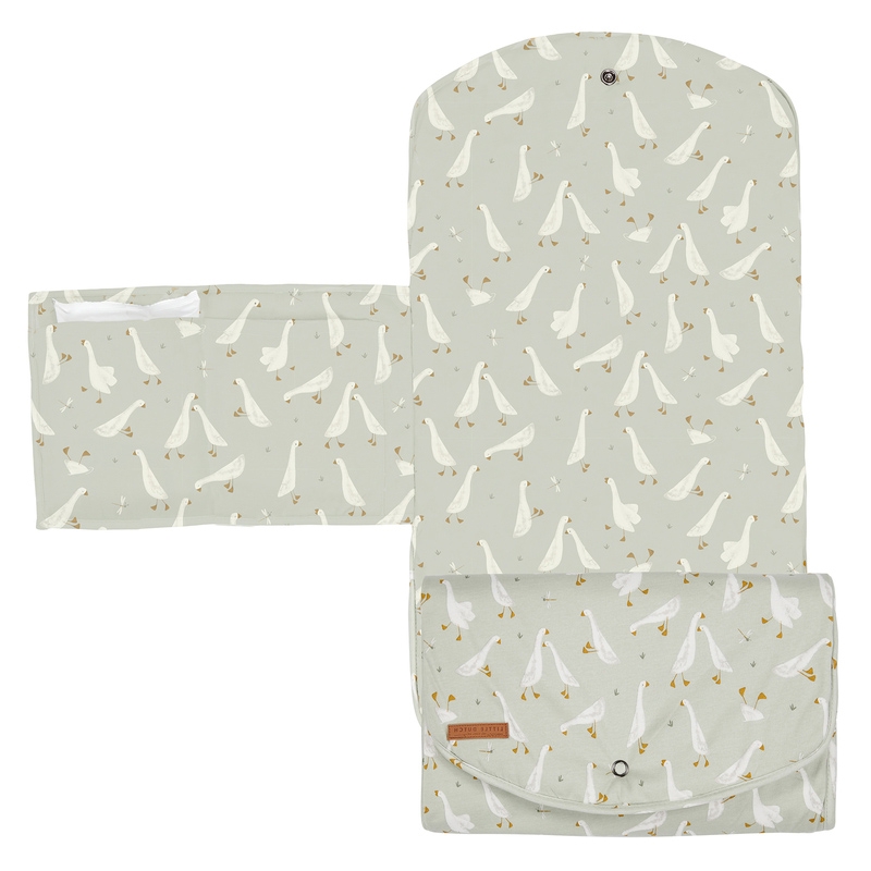 Wickelunterlage &#039;Little Goose&#039; softgrün