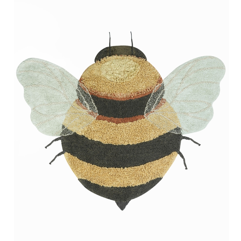 Kinderteppich Biene &#039;Bee&#039; 150cm waschbar