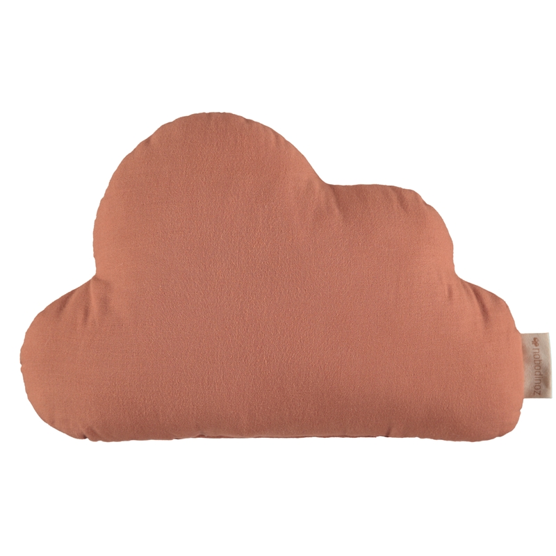 Bio Kissen &#039;Wolke&#039; toffee 24x38cm