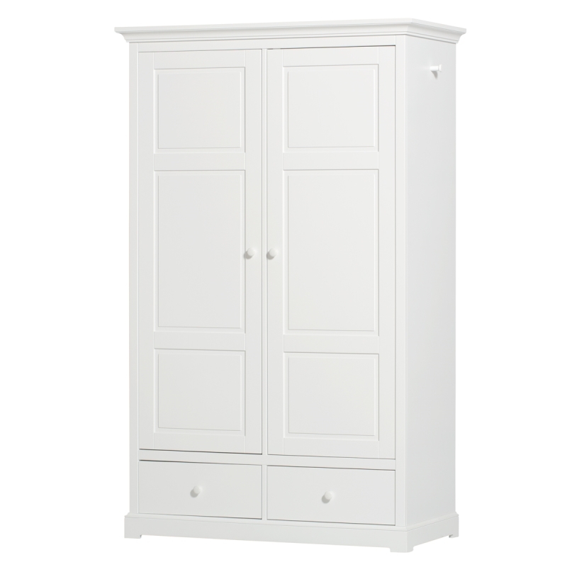 Kleiderschrank &#039;Seaside&#039; weiß 2-türig