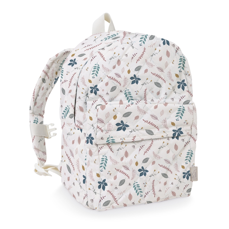 Rucksack 'Blätter' rosa/pastell 21x30cm