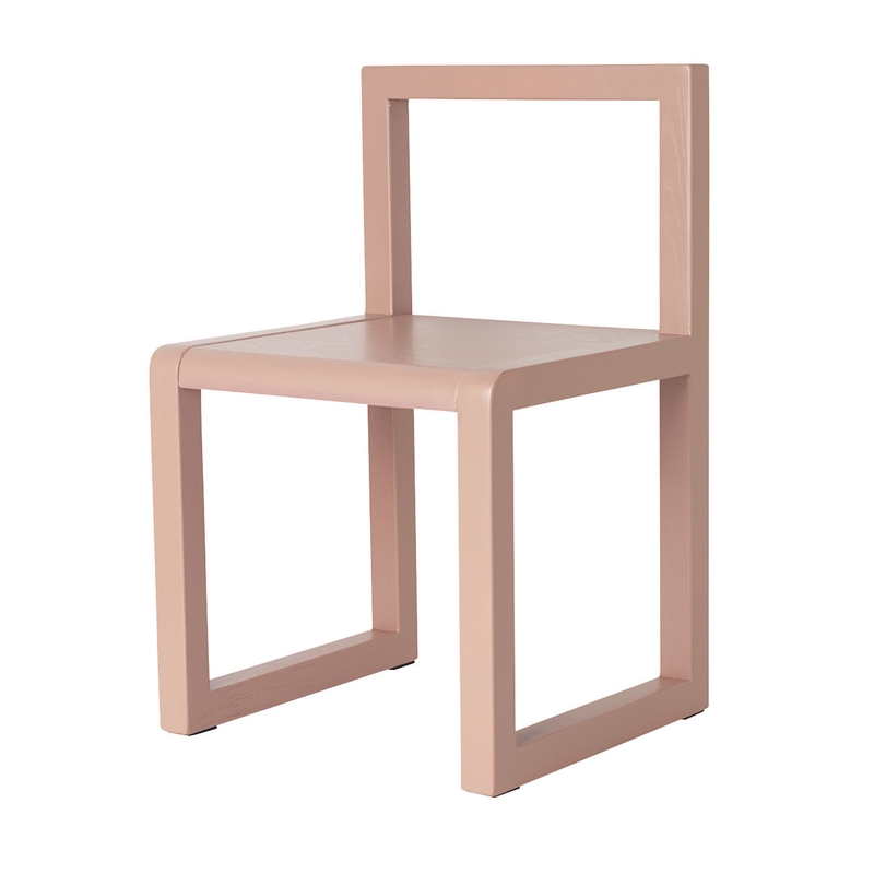 Kinderstuhl &#039;Little Architect&#039; Holz altrosa