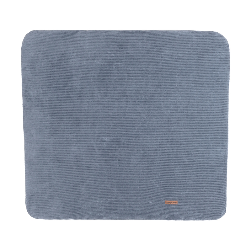 Wickelauflagenbezug &#039;Sense&#039; blau 85x75cm