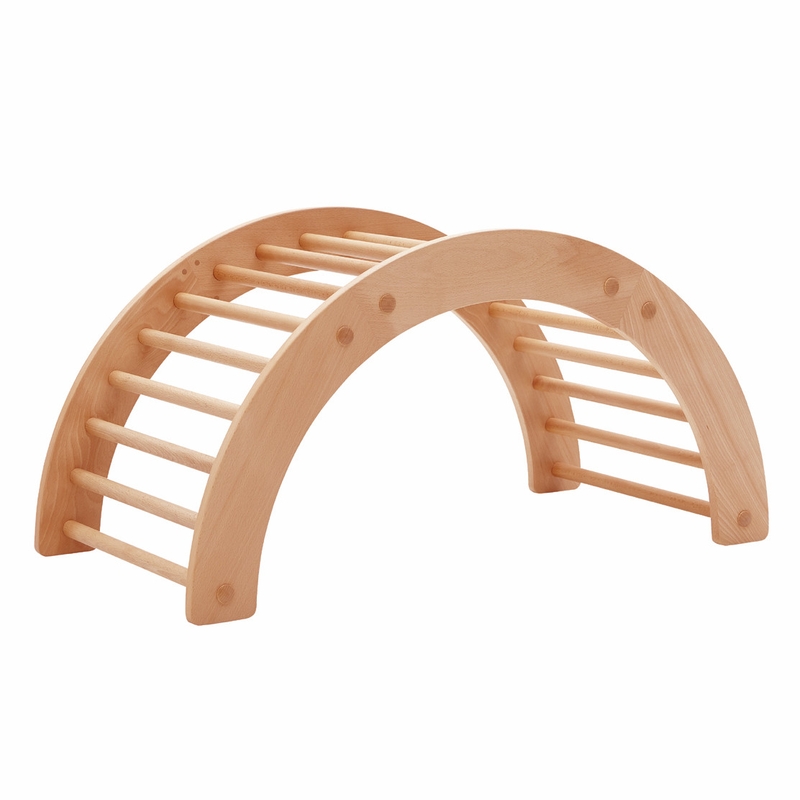 Montessori Kletterbogen &#039;Mika&#039; Buche massiv