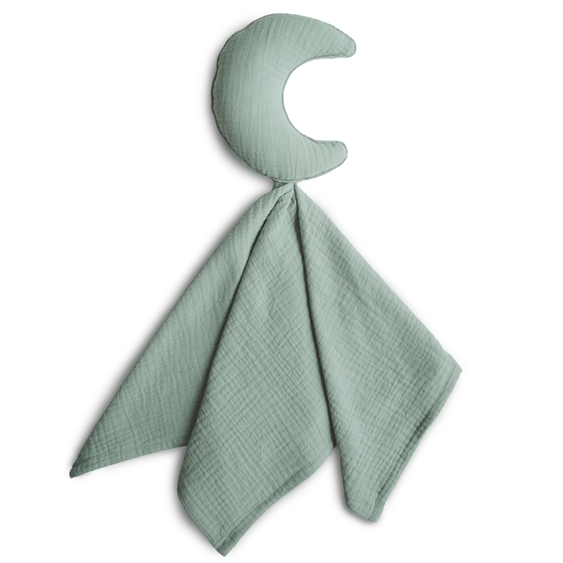 Bio Schnuffeltuch &#039;Moon&#039; roman green