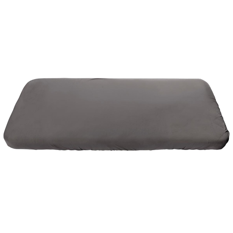 Bio Bettlaken für Sebra Bett Jersey grau 70x160cm