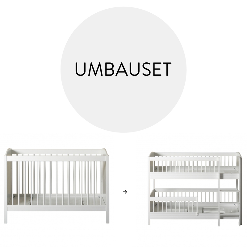 Umbauset &#039;Lille+&#039; - Babybett zum Etagenbett