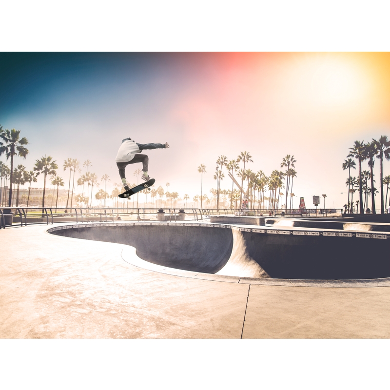 Fototapete 'Skatepark' 360x265cm