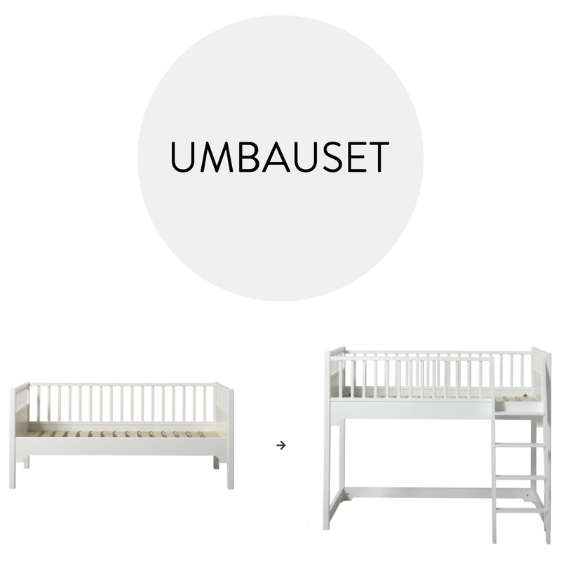 Umbauset - Juniorbettsofa zum Halbhochbett klein