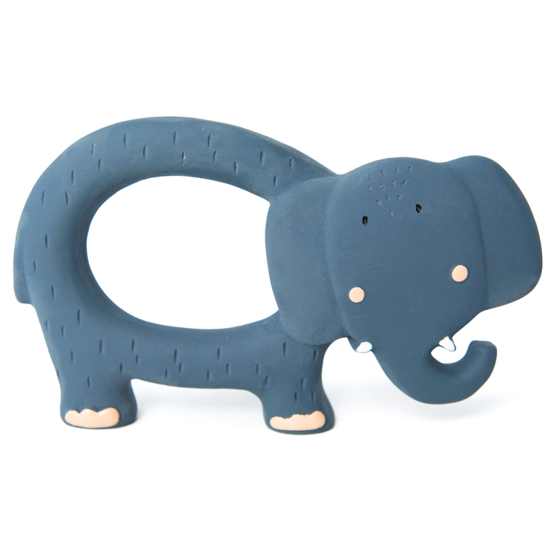 Greifling &#039;Elefant&#039; Naturkautschuk blau ca. 14cm