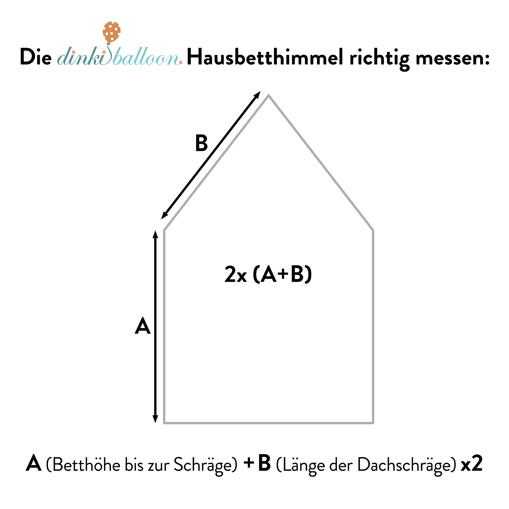 So befestigst du deinen Hausbett Himmel von Dinki Balloon
