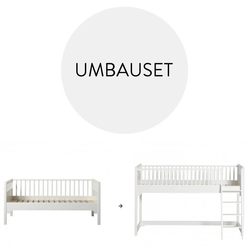 Umbauset - Juniorbettsofa zum Halbhochbett &#039;Seaside&#039;