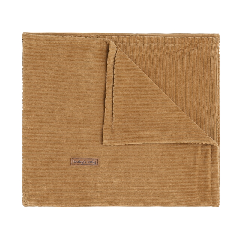 Kinderdecke &#039;Sense&#039; Samt karamell 100x135cm
