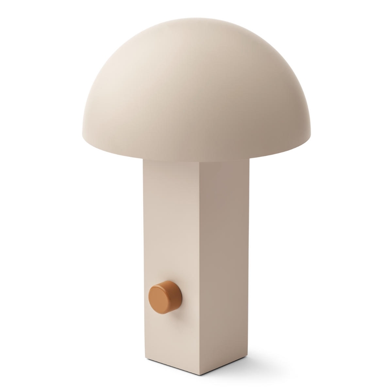 Mobile Lampe &#039;Hyppolite&#039; dimmbar &amp; aufladbar beige