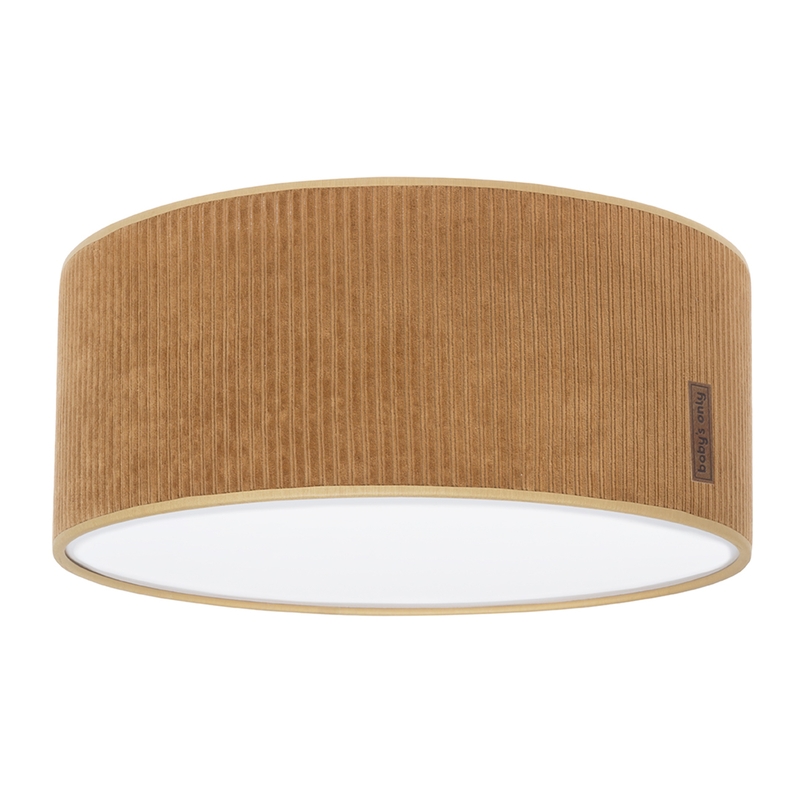 Deckenlampe 'Sense' Samt karamell 35cm