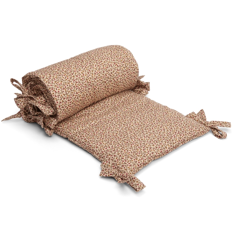 Nestchen 'Rosarie' beige/rot ca. 190cm