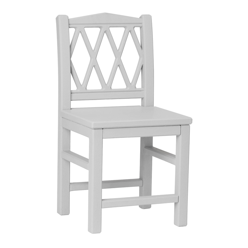 Kinderstuhl 'Harlequin' Holz grau