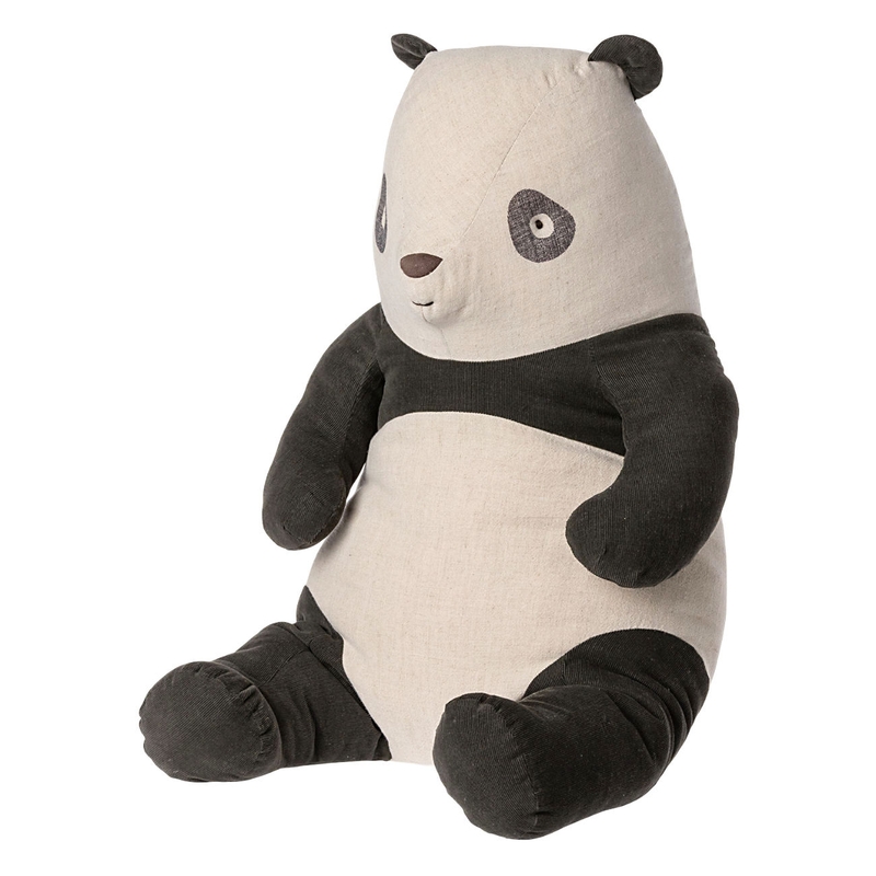 Kuscheltier Panda &#039;Safari&#039; schwarz/creme 58cm
