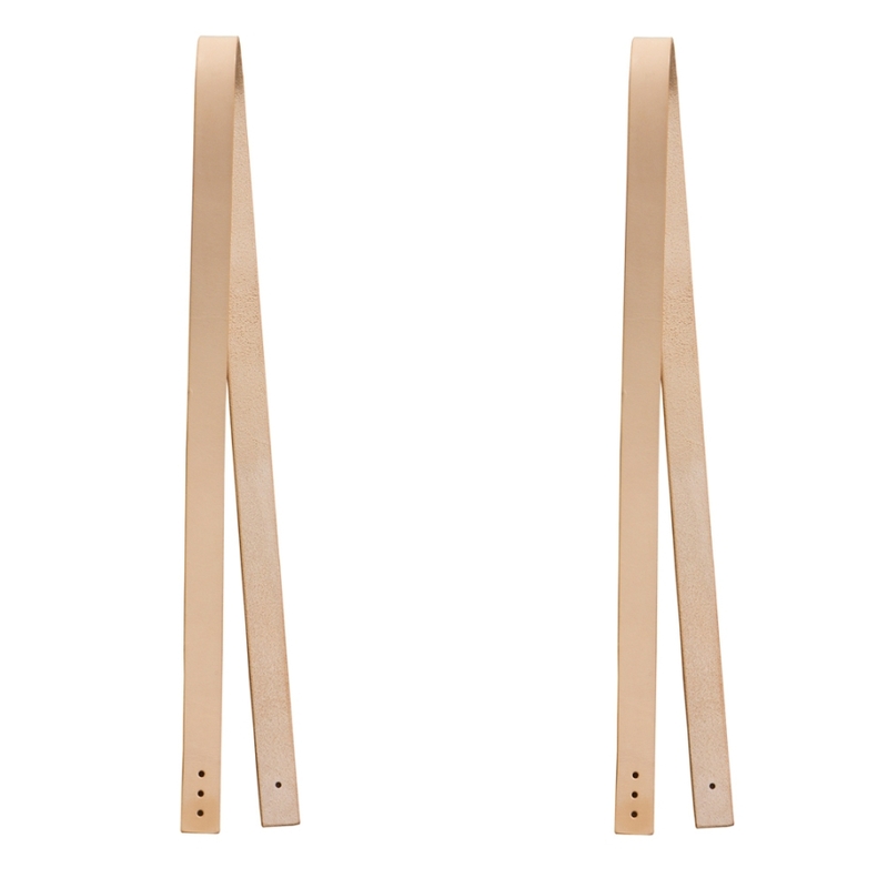 Lederbänder für Sitzkissen &#039;Wood&#039;