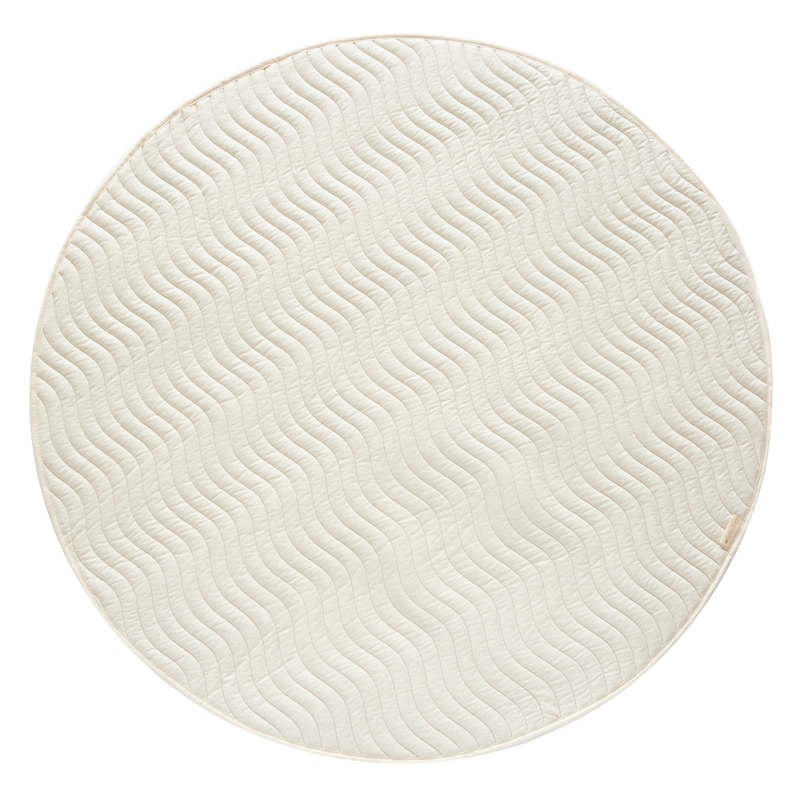 Spielmatte &#039;Kiowa&#039; creme rund 105cm