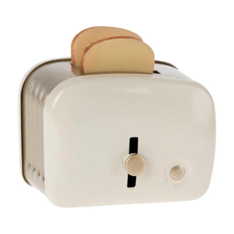 Toaster für Puppenhaus creme 4cm (Mini)